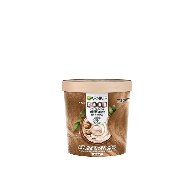 GARNIER GOOD permanent color #7.12 latte blonde 217 ml