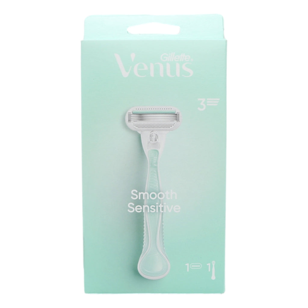 GILLETTE VENUS SMOOTH SENSITIVE razor + 1 refill