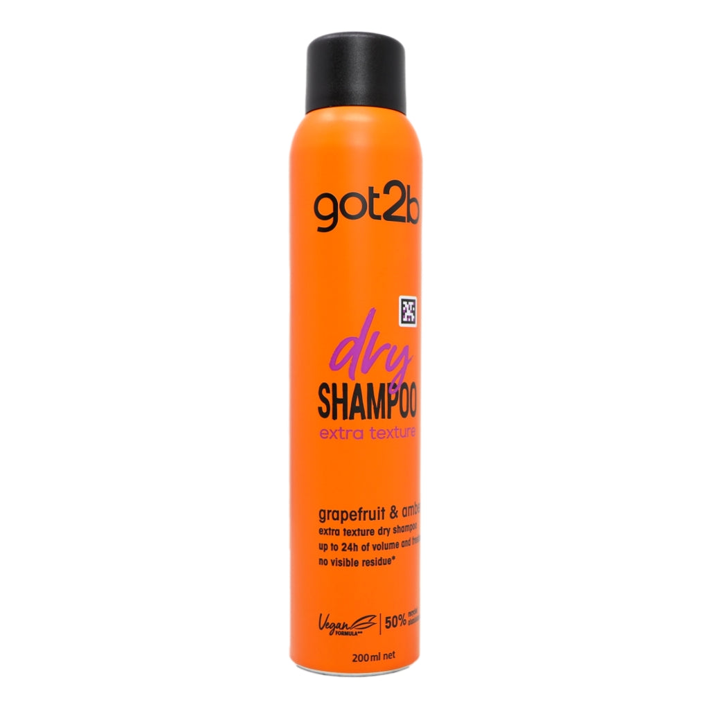 SCHWARZKOPF MASS MARKET GOT2B DRY SHAMPOO extra clean & soft texture 200 ml