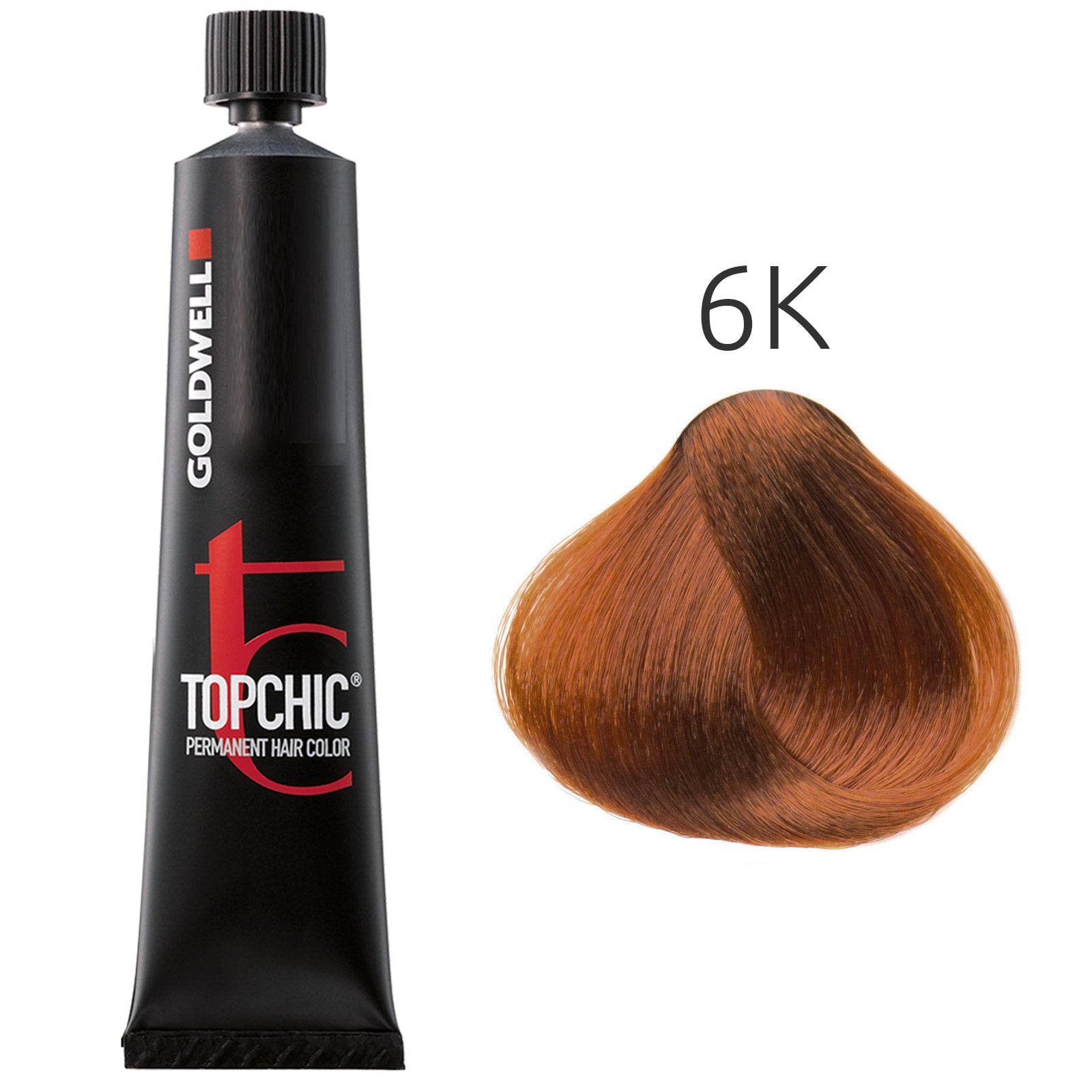 GOLDWELL TOPCHIC permanent hair color #6K 60 ml
