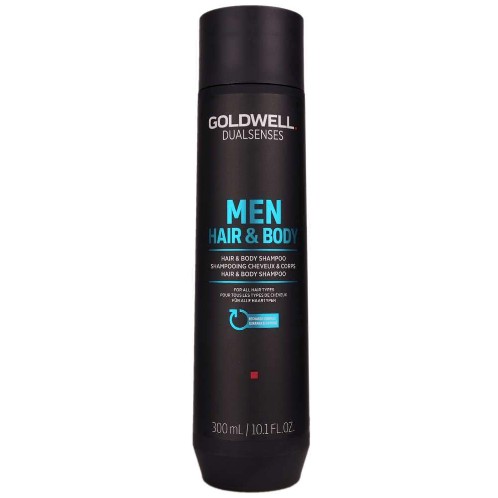 GOLDWELL DUALSENSES MEN hair &amp; body shampoo 300 ml