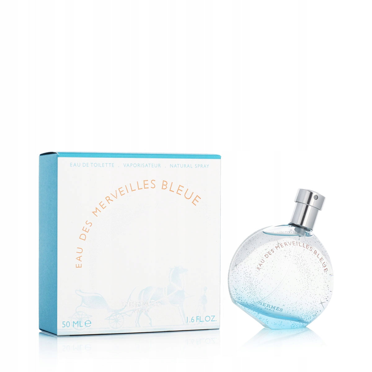 HERMÈS EAU DES MERVEILLES BLEUE eau de toilette spray 50 ml