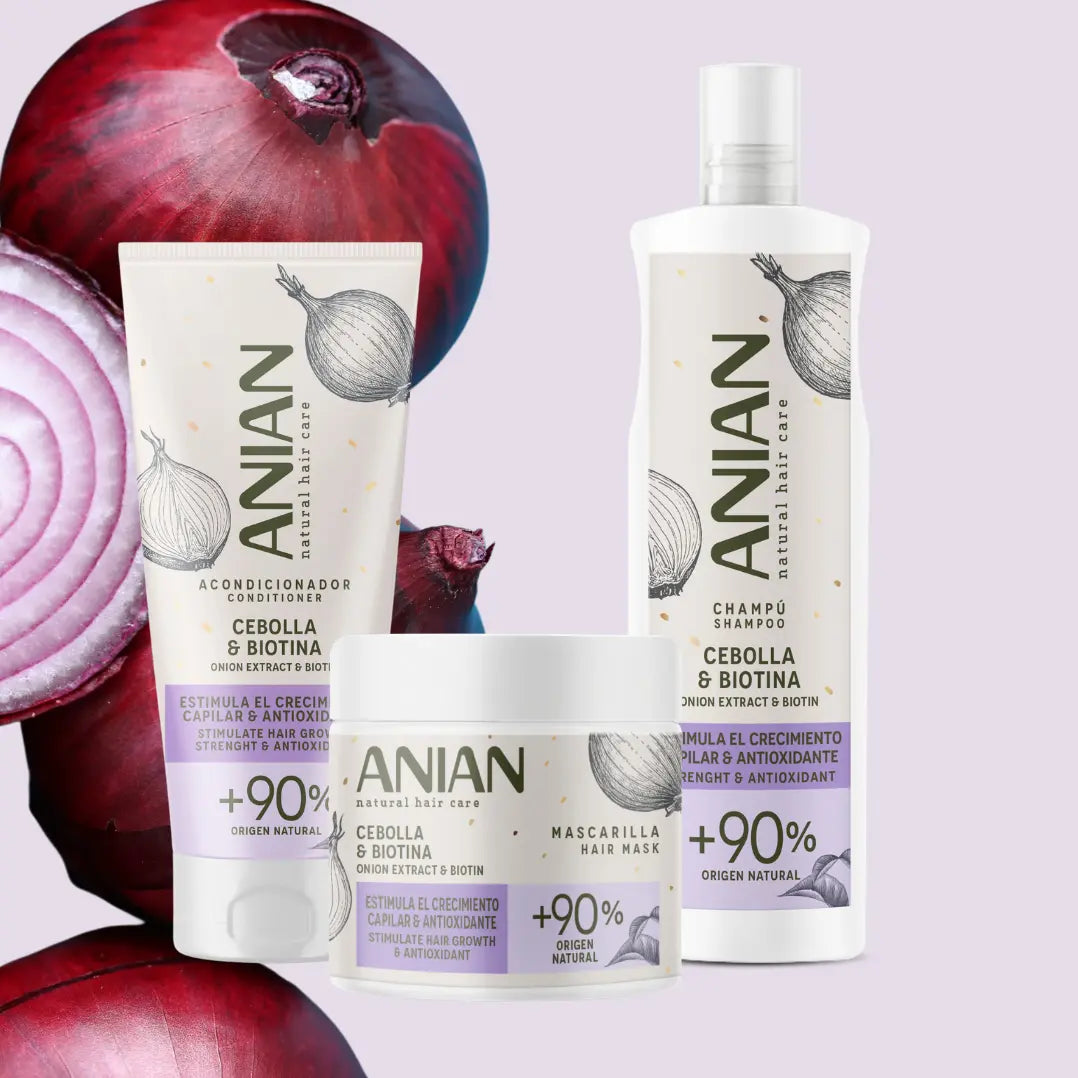 ANIAN ONION &amp; BIOTIN antioxidant &amp; stimulating shampoo 400 ml