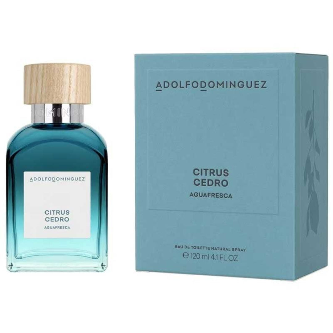 ADOLFO DOMINGUEZ AGUA FRESCA CITRUS CEDRO eau de toilette spray 120 ml