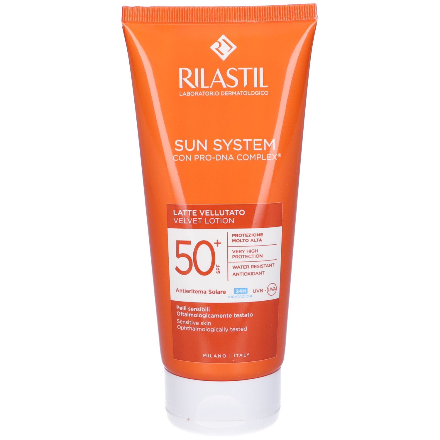RILASTIL SUN SYSTEM SPF50+ velluto milk 200 ml