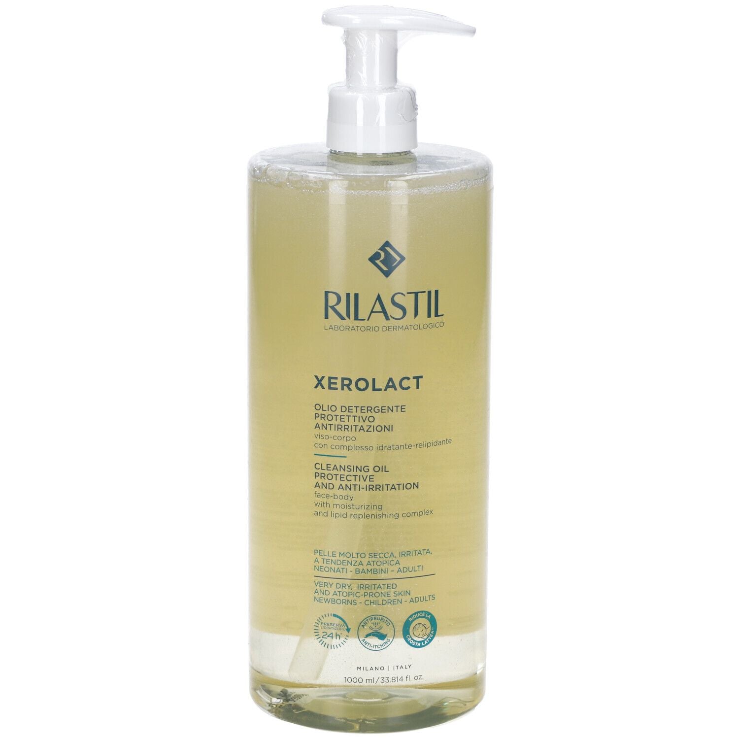 RILASTIL XEROLACT cleansing oil 1000 ml