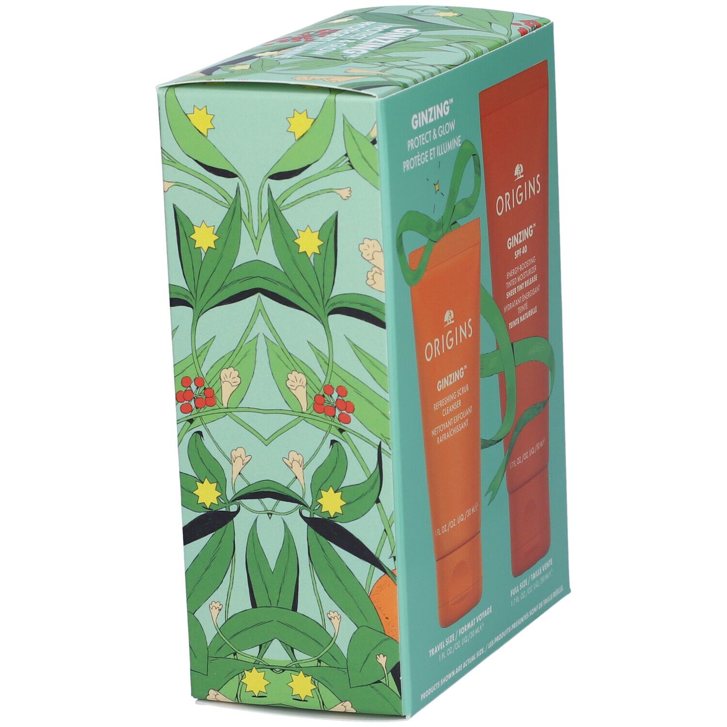ORIGINS GINZING ENERGIZING TINTED MOISTURIZER SPF 40 2-pack