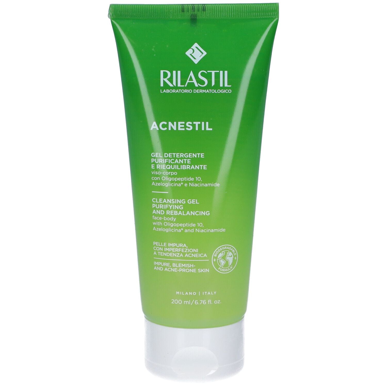 RILASTIL ACNESTIL gel limpiador purificante 200 ml