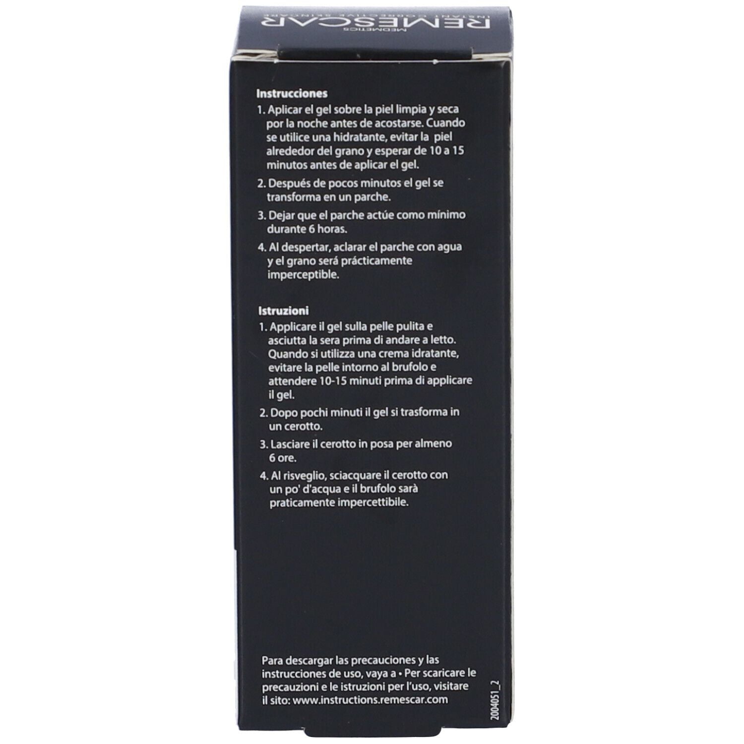 REMESCAR ANTI-PIMPLE gel patch 10 ml