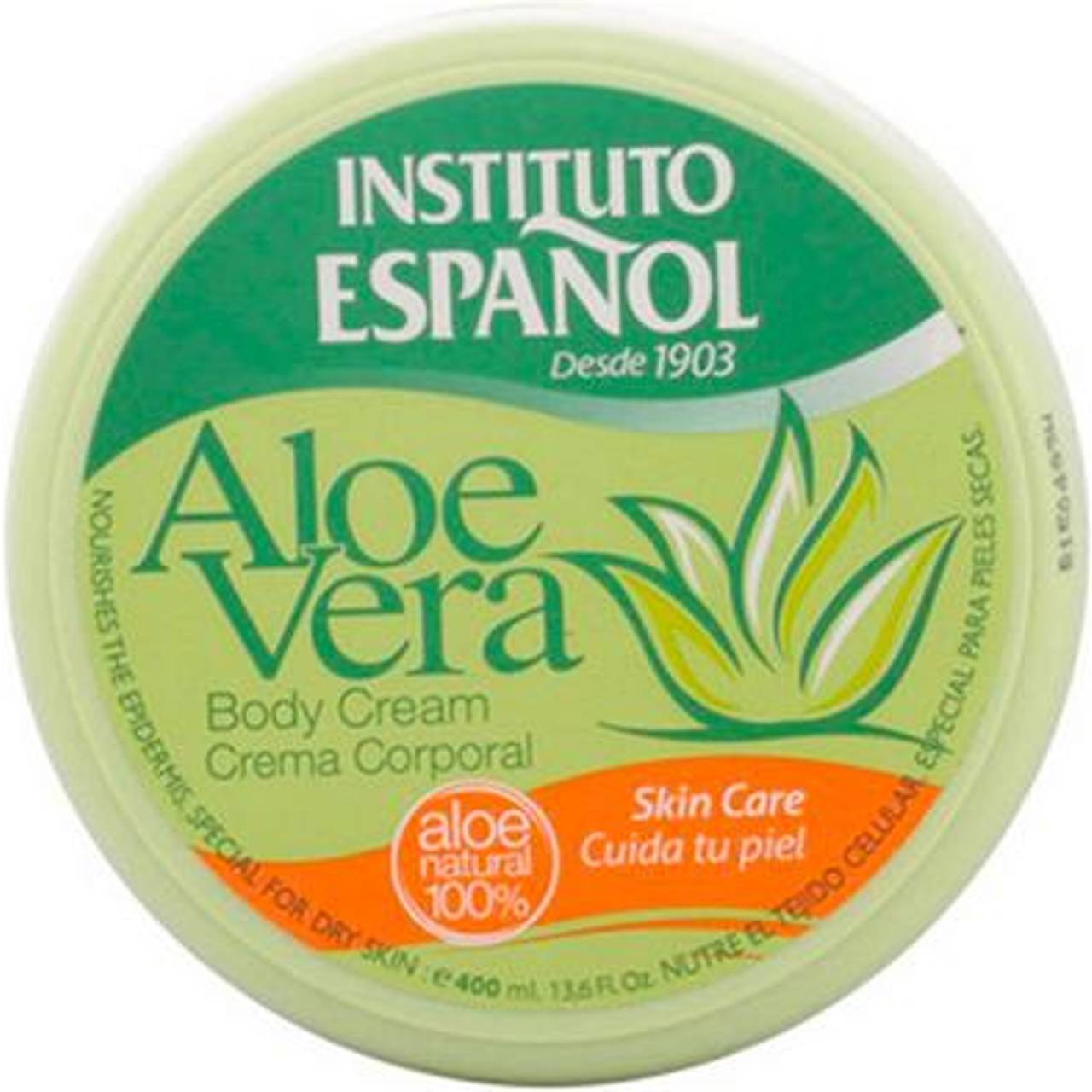 INSTITUTO ESPAÑOL ALOE VERA crema corporal 400 ml