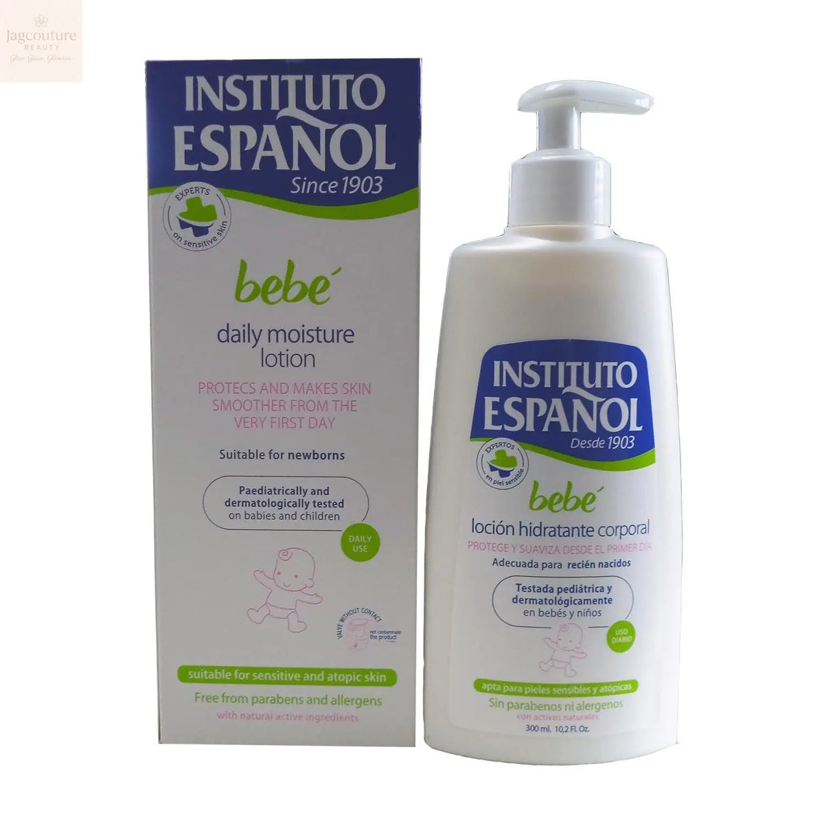 INSTITUTO ESPAÑOL BEBE body lotion 300 ml