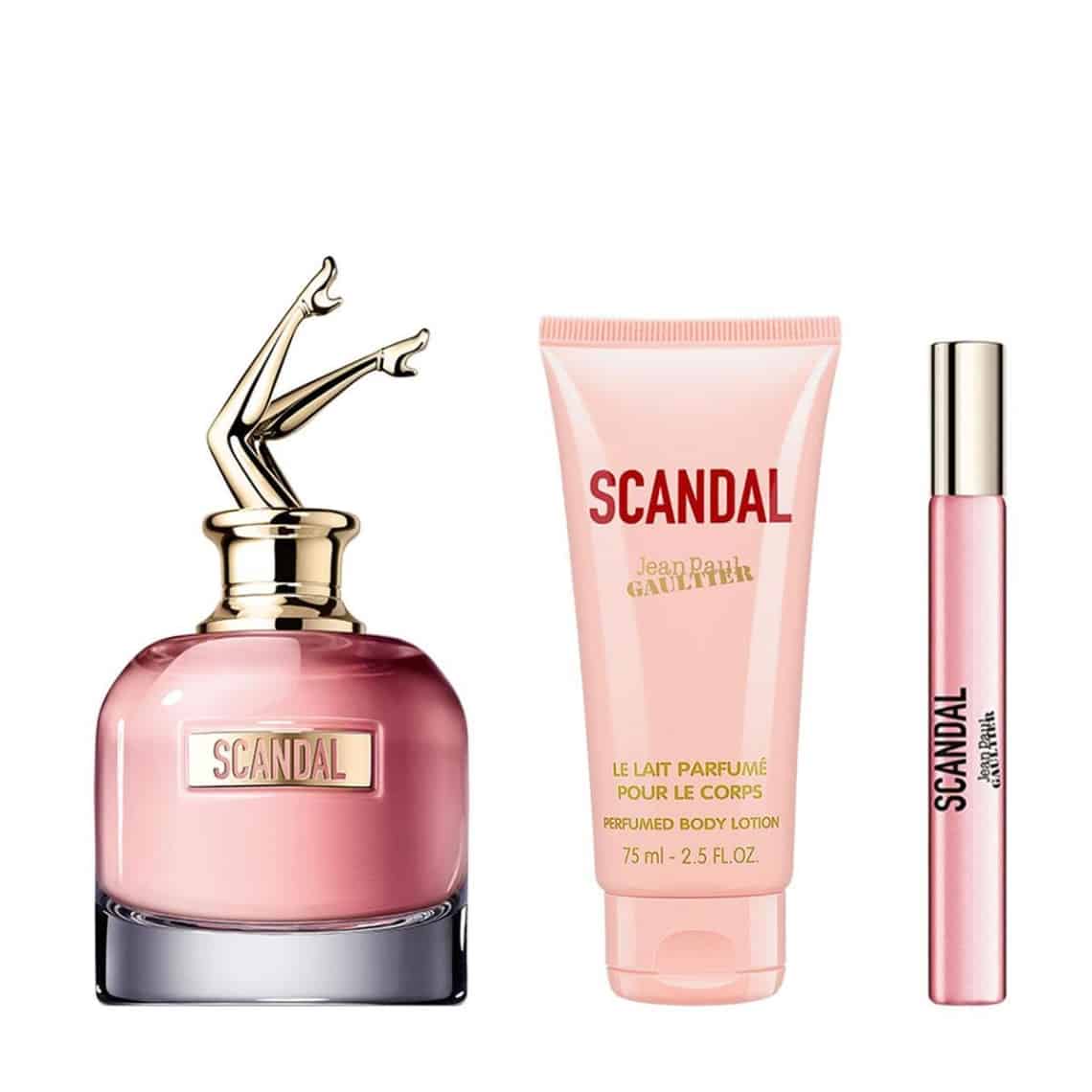JEAN PAUL GAULTIER SCANDAL 3-piece case