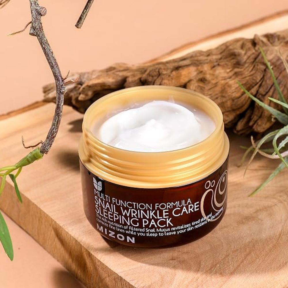MIZON SNAIL WRINKLE CARE sleeping mask 80 ml