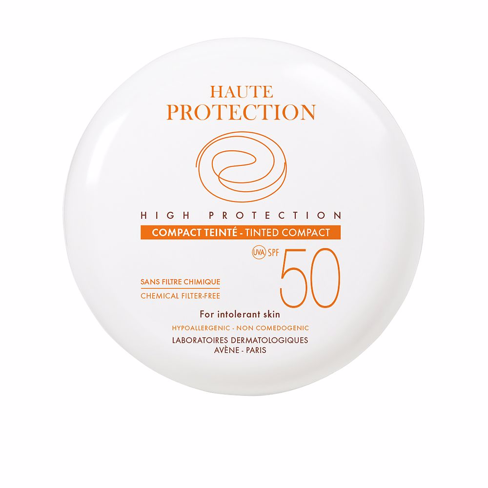 AVÈNE SOLAIRE COMPACT with high protection color SPF 50 #gold 10 gr