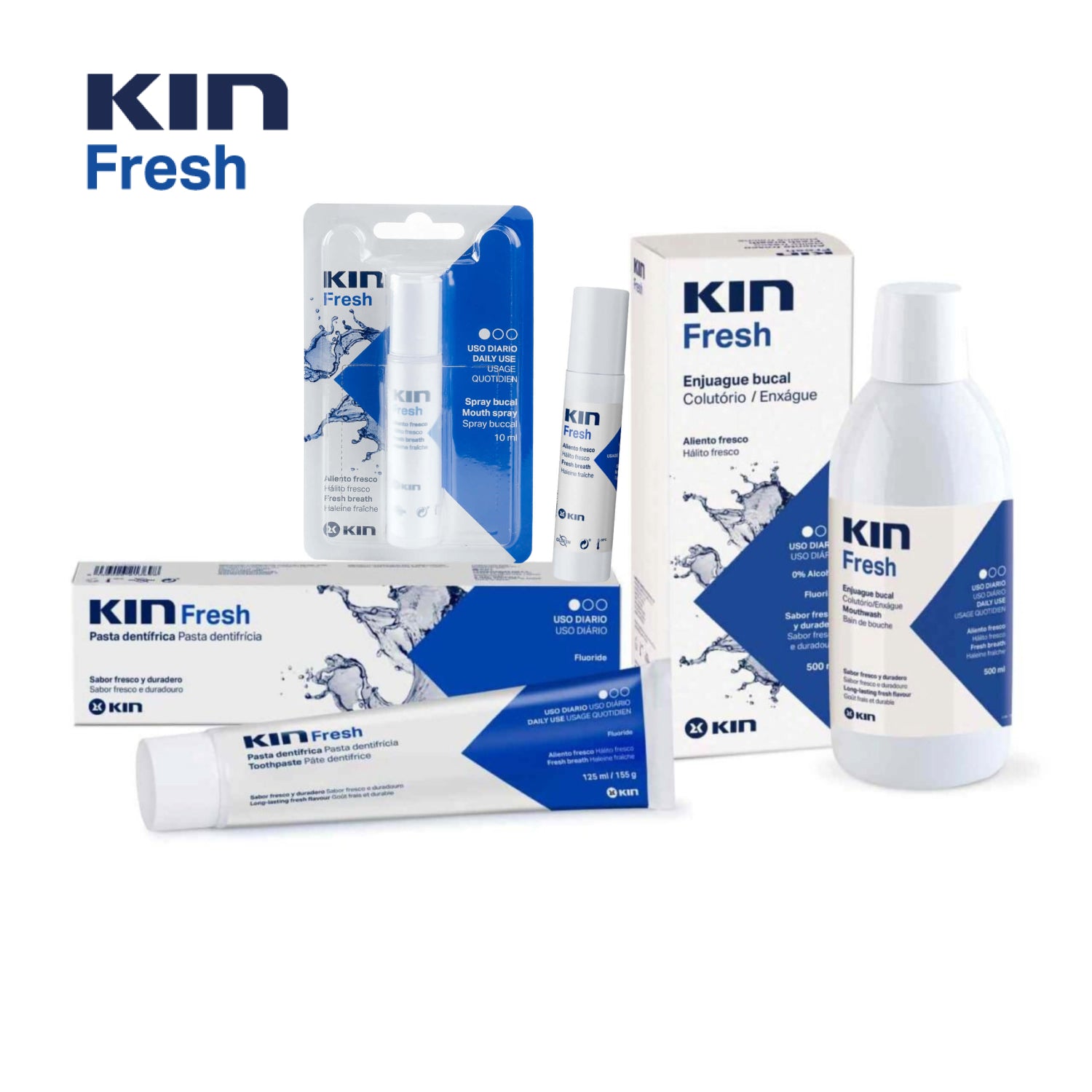 KIN FRESH fresh breath toothpaste 125 ml