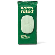 EARTH RATED PET WIPES bio #without perfume 100 u