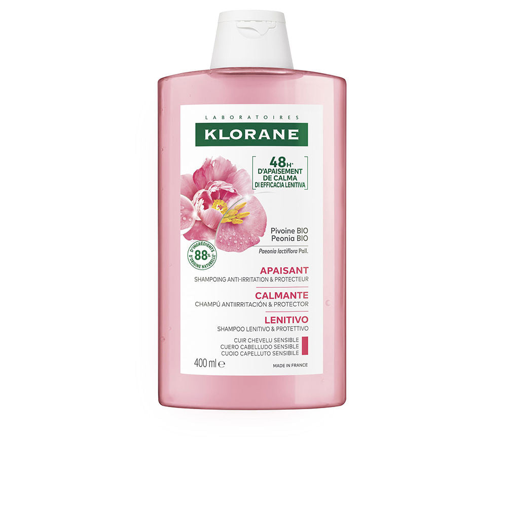 KLORANE A LA PEONY BIO soothing shampoo 400 ml