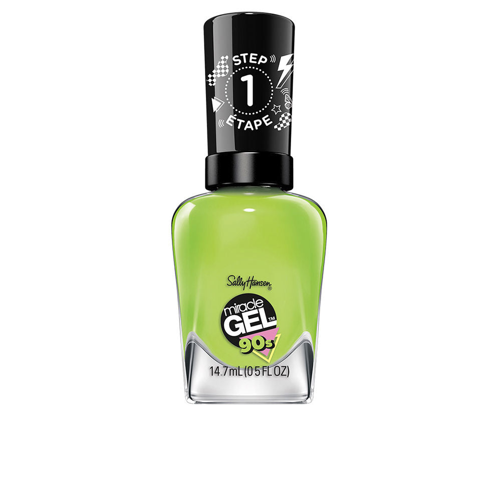 SALLY HANSEN MIRACLE GEL 90s nail polish #890-Toadally Buggin 14.7 ml