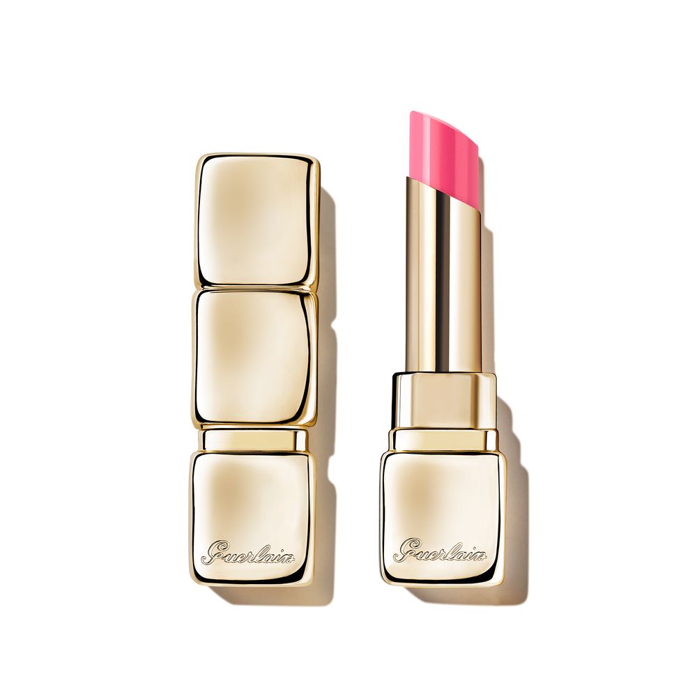 GUERLAIN KISSKISS BEE GLOW lip repair balm #458-Pop rose glow 3.2 gr