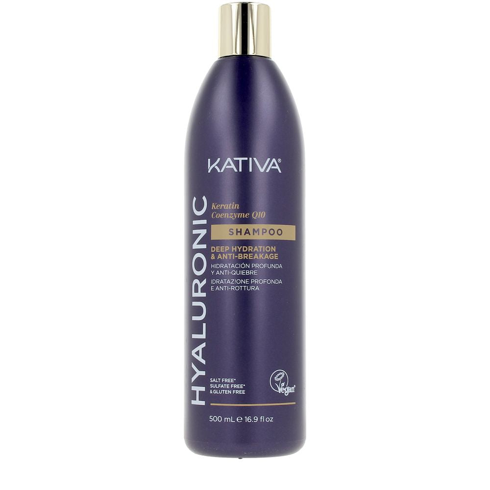 KATIVA HYALURONIC keratin &amp; coenzyme Q10 shampoo 500 ml