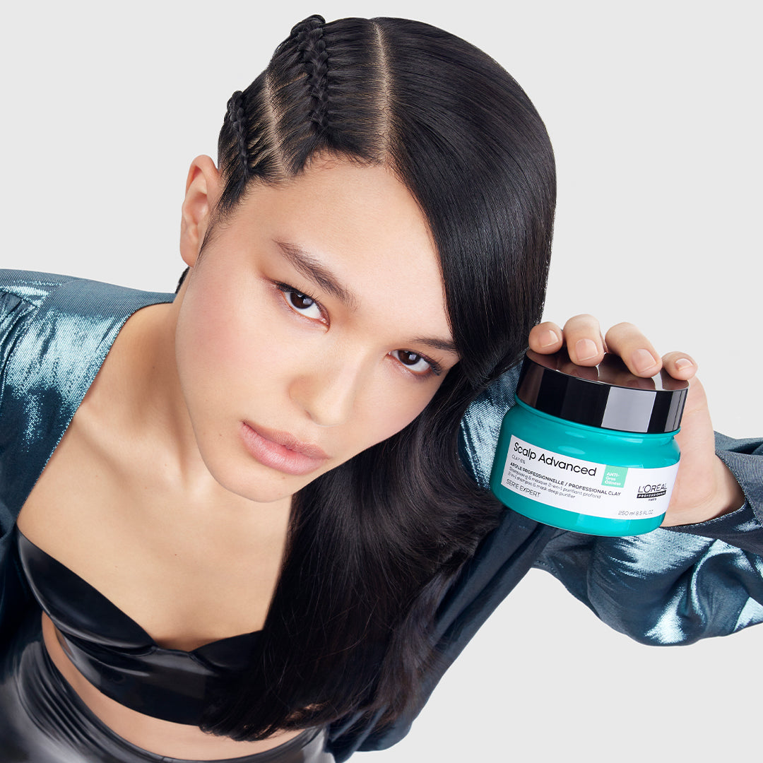 L'ORÉAL PROFESSIONNEL PARIS SCALP ADVANCED purifying shampoo and mask 2 in 1 250 ml