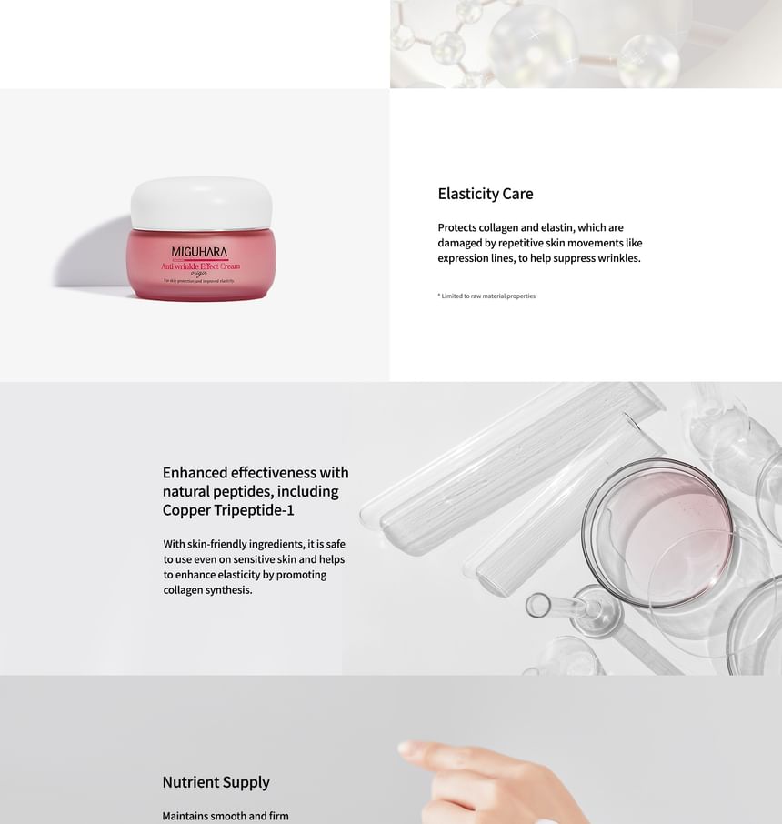 MIGUHARA ANTI WRINKLE effect cream origin 50 ml
