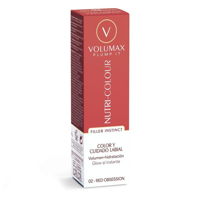 VOLUMAX PLUMP IT NUTRI-COLOUR anti-aging lip treatment #02-Red Obsession 4 gr