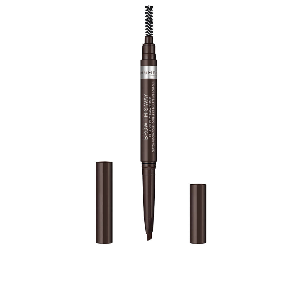 RIMMEL LONDON BROW THIS WAY eyebrow pencil #03-dark bown 0.25 gr