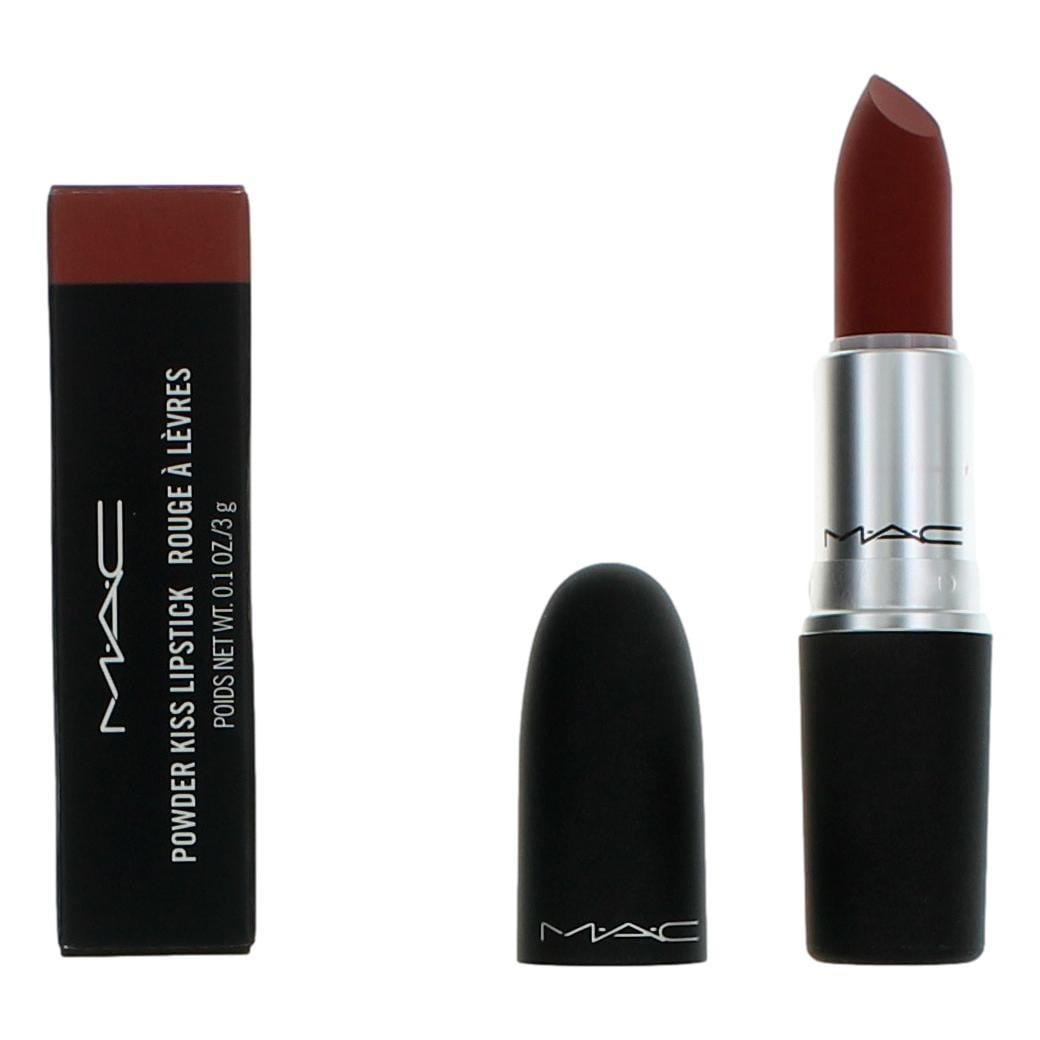MAC POWDER KISS LIPSTICK #dubonnet buzz 3 gr