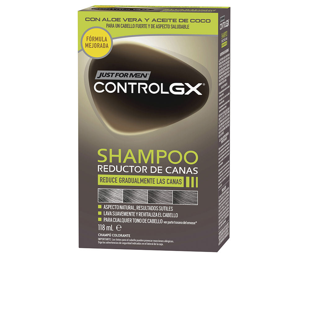 JUST FOR MEN CONTROL GX grey hair reduction shampoo 118 ml