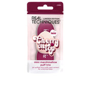 REAL TECHNIQUES CHERRY ON TOP MINI MARSHMALLOW PUFF TRIO 3 pcs