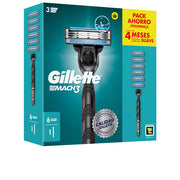 GILLETTE MACH 3 razor + 6 refills