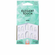 ELEGANT TOUCH TOTALLY BARE nails with glue #oval 48 u