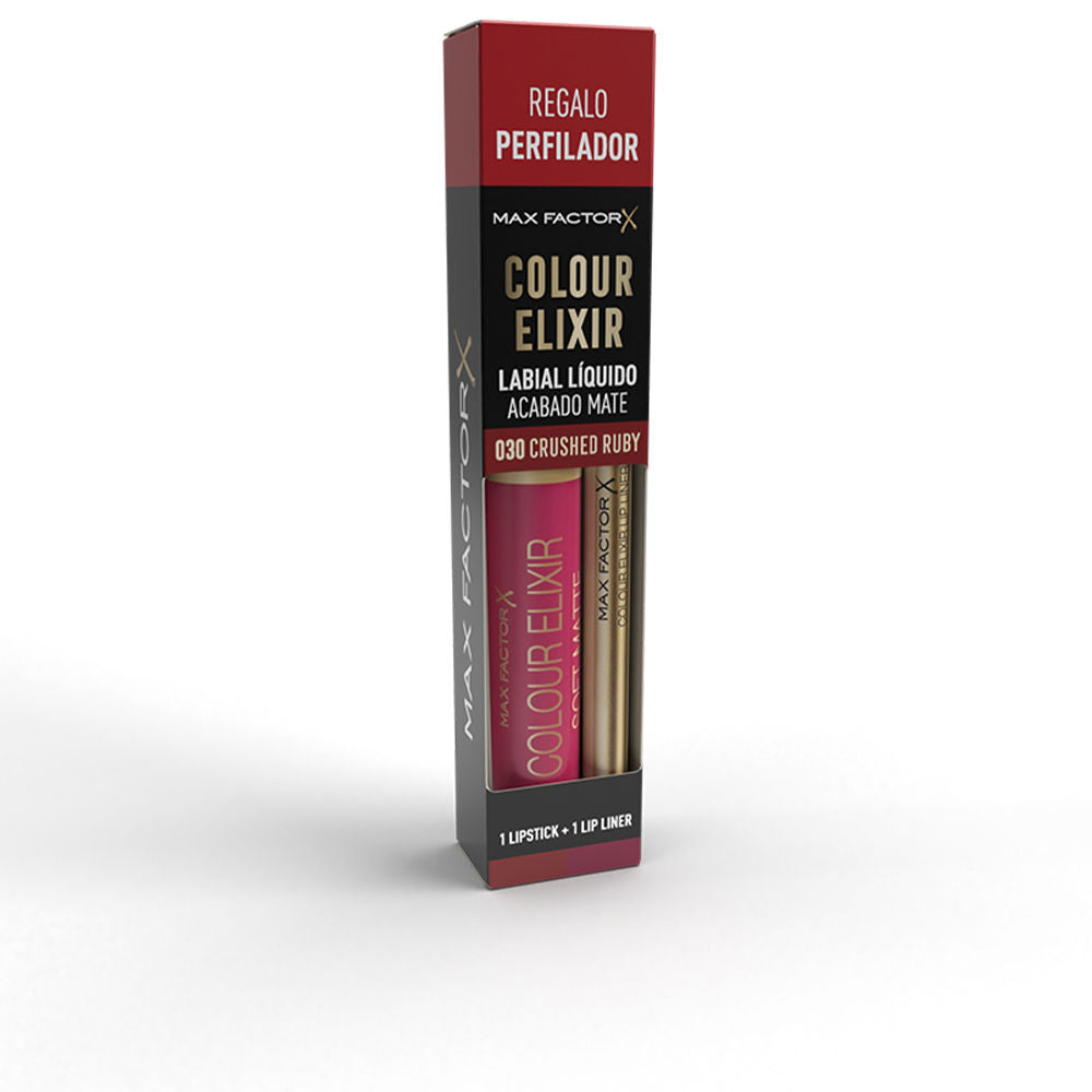 MAX FACTOR COLOR ELIXIR LIPLINER SOFT MATTE LOT #030-Crushed Ruby 2 u