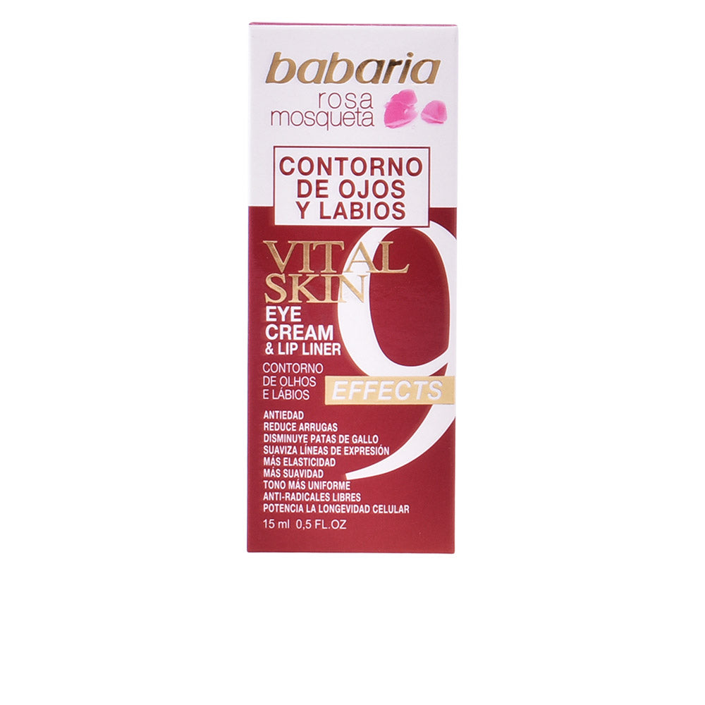 BABARIA ROSA MOSQUETA VITAL SKIN 9 eye contour 15 ml
