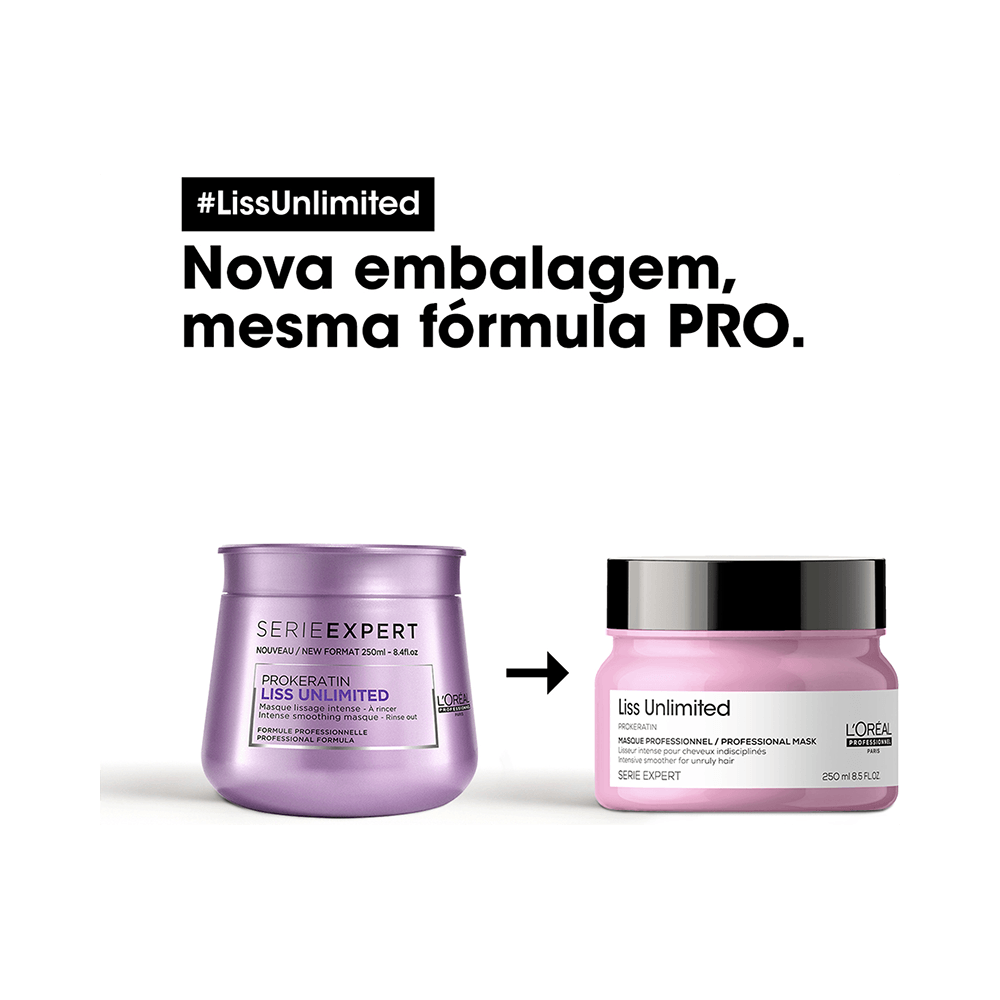 L'ORÉAL PROFESSIONNEL PARIS LISS UNLIMITED mask 250 ml