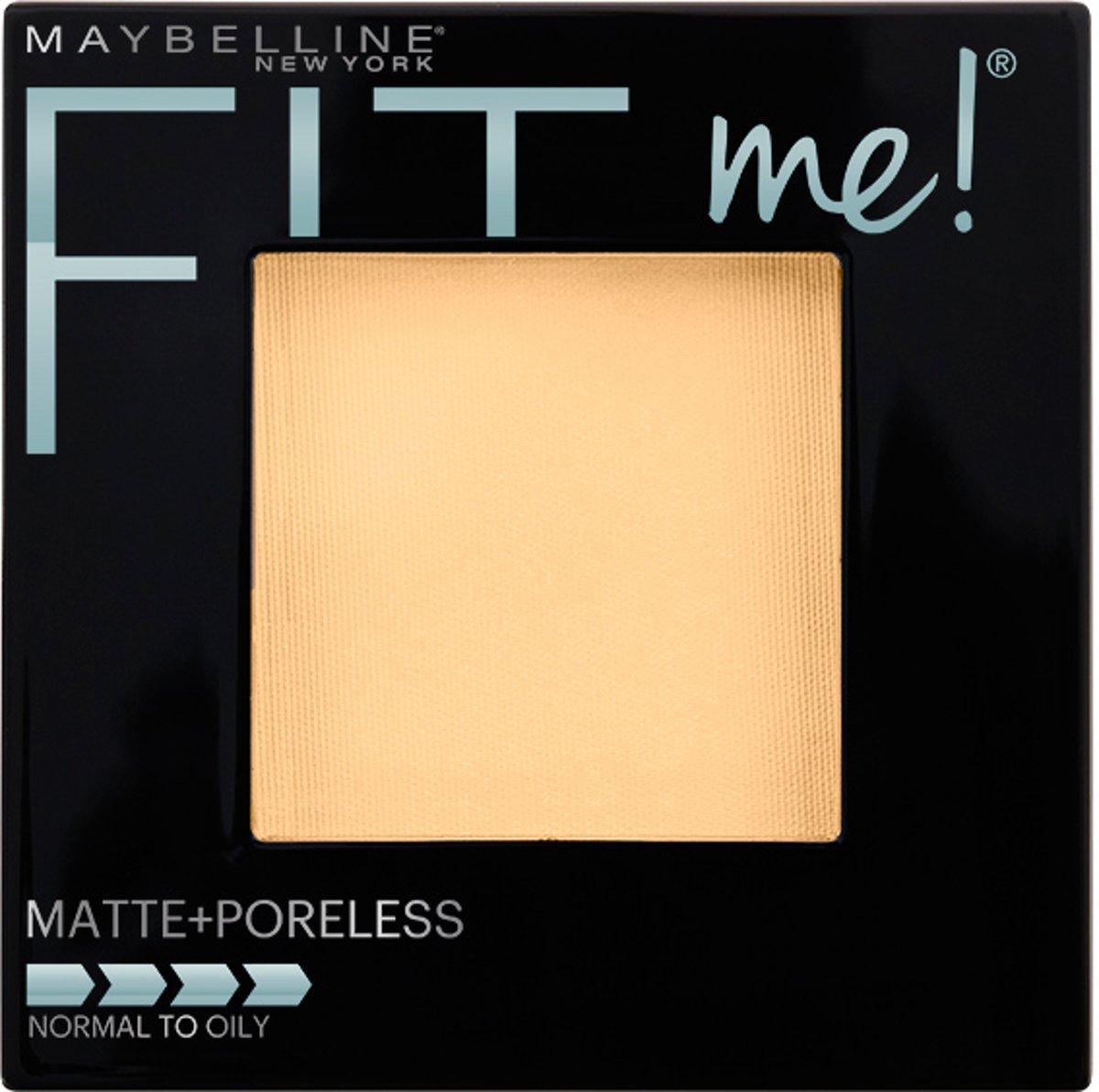 MAYBELLINE FIT ME MATTE+PORELESS powder #105-natural 8.5 gr