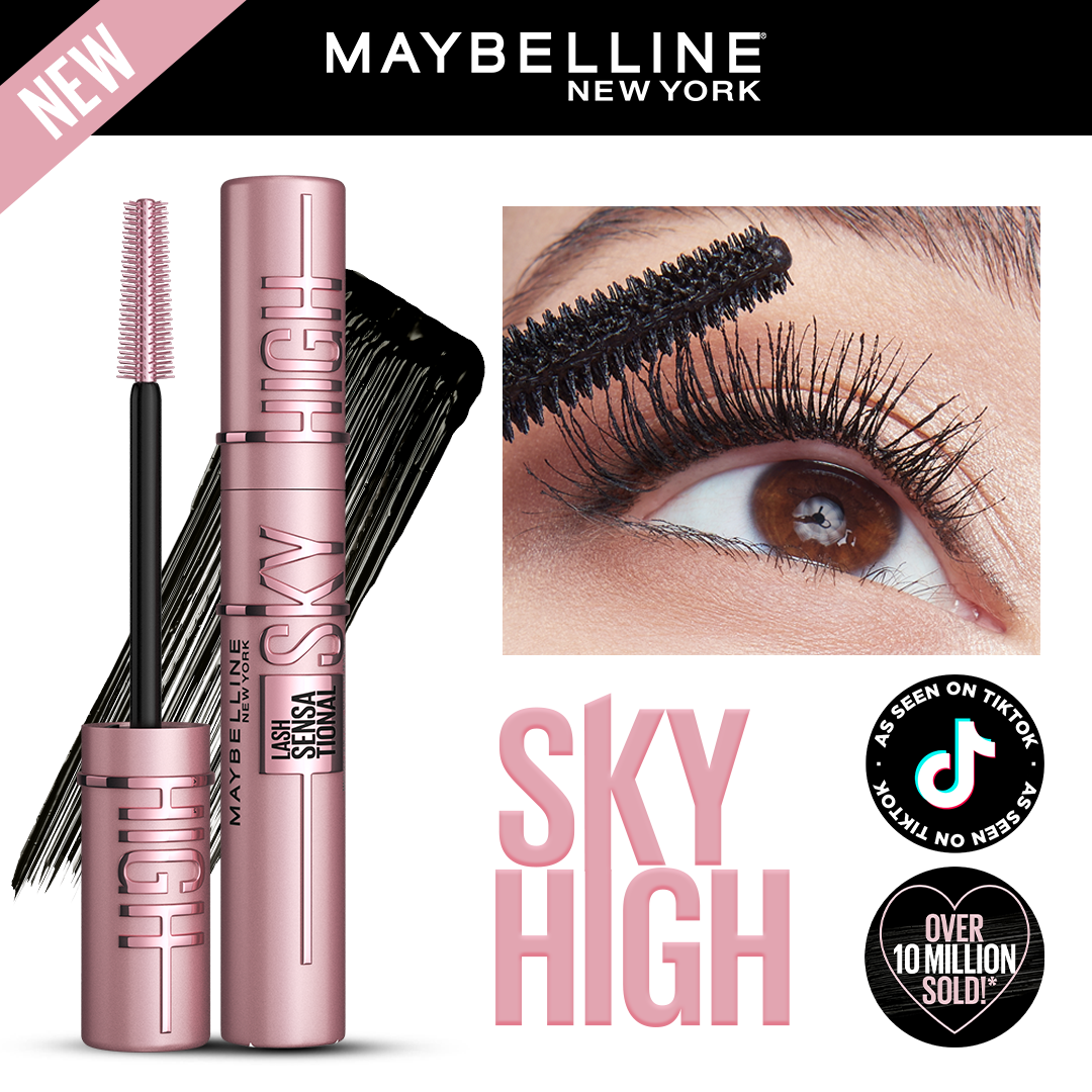MAYBELLINE LASH SENSATIONAL SKY HIGH mascara #black 7,2 ml