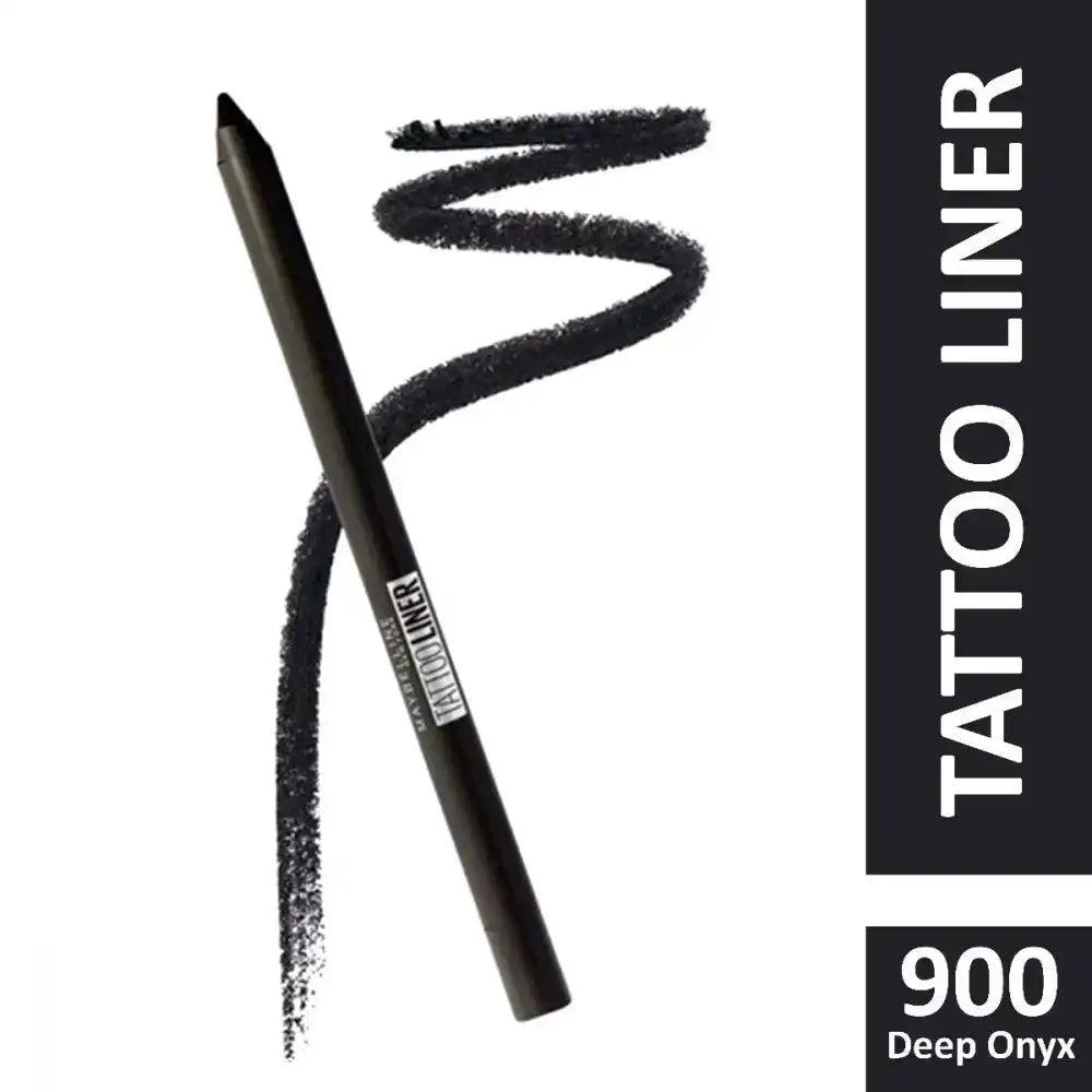 MAYBELLINE TATTOO LINER gel pencil #900-deep onix black