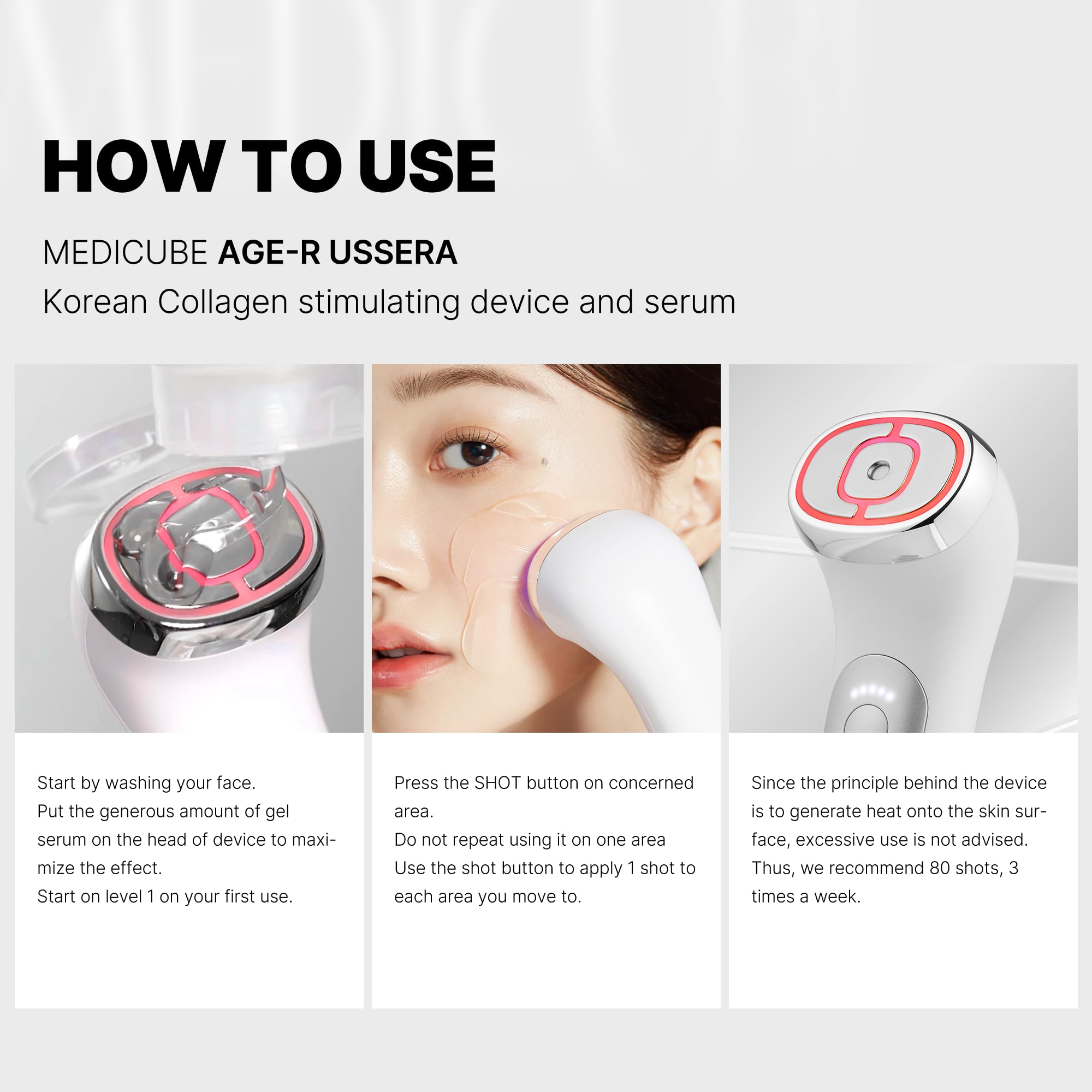 MEDICUBE AGE-R USSERA DEEP shot 1 u