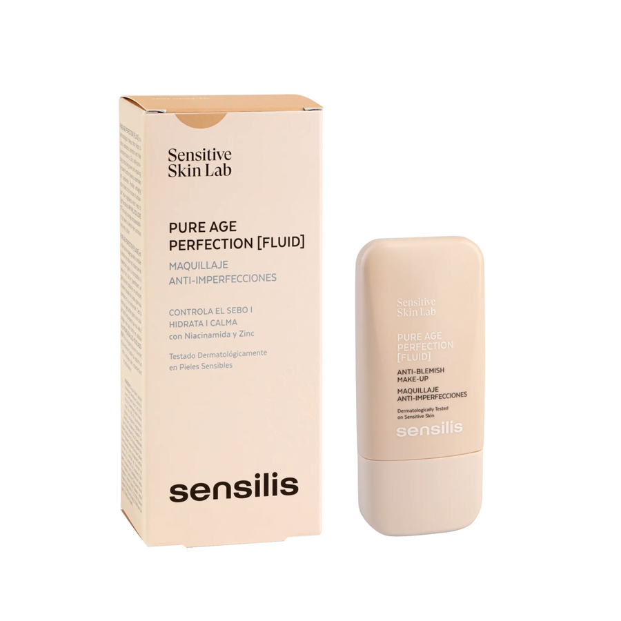 SENSILIS PURE AGE PERFECTION maquillaje anti-imperfecciones #04-pêche doré 30 ml
