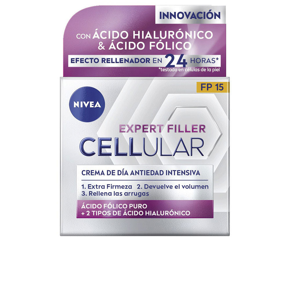 NIVEA CELLULAR FILLER hyaluronic &amp; folic day cream SPF15 50 ml