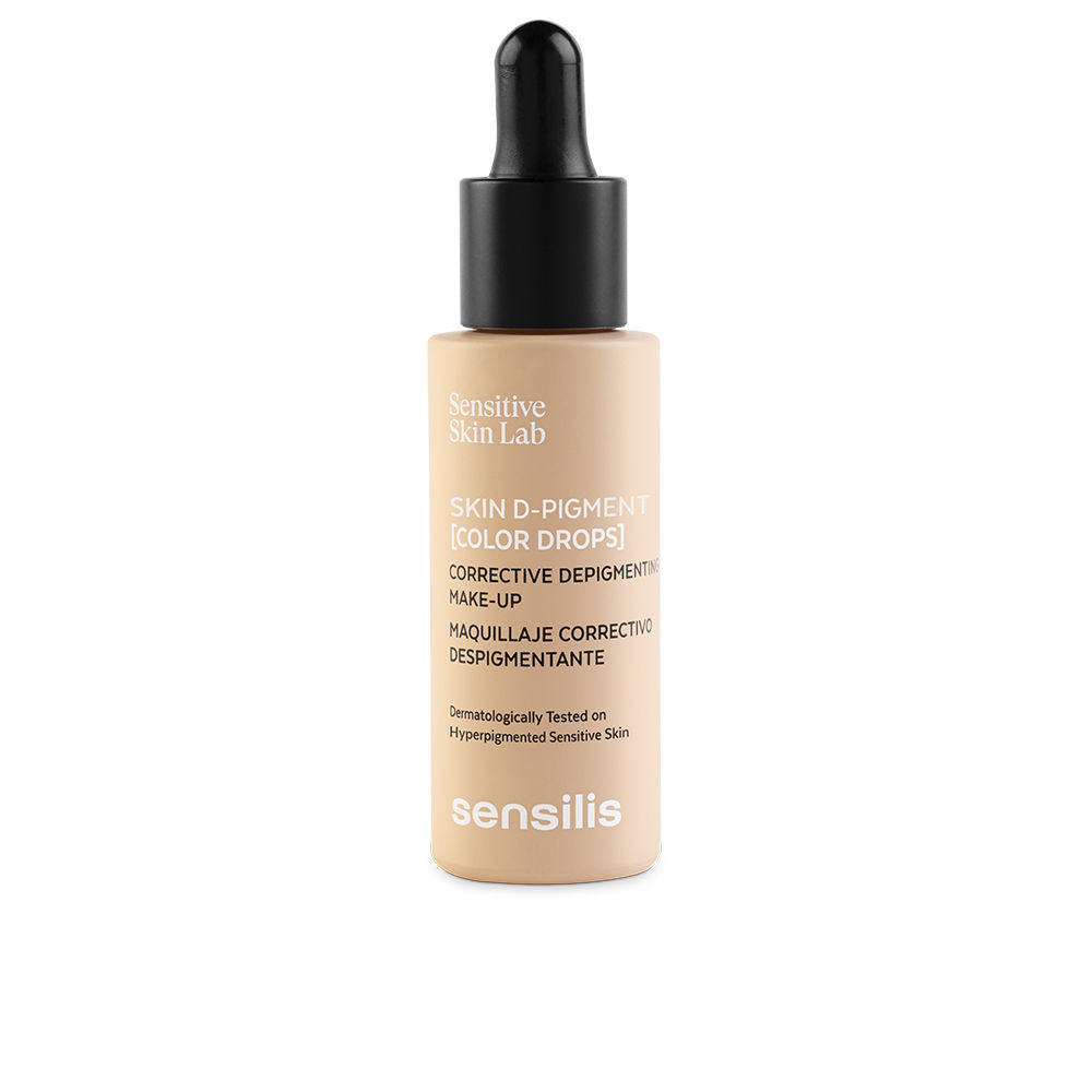 SENSILIS SKIN D-PIGMENT [COLOR DROPS] depigmenting corrective makeup #Beige rose 30 ml