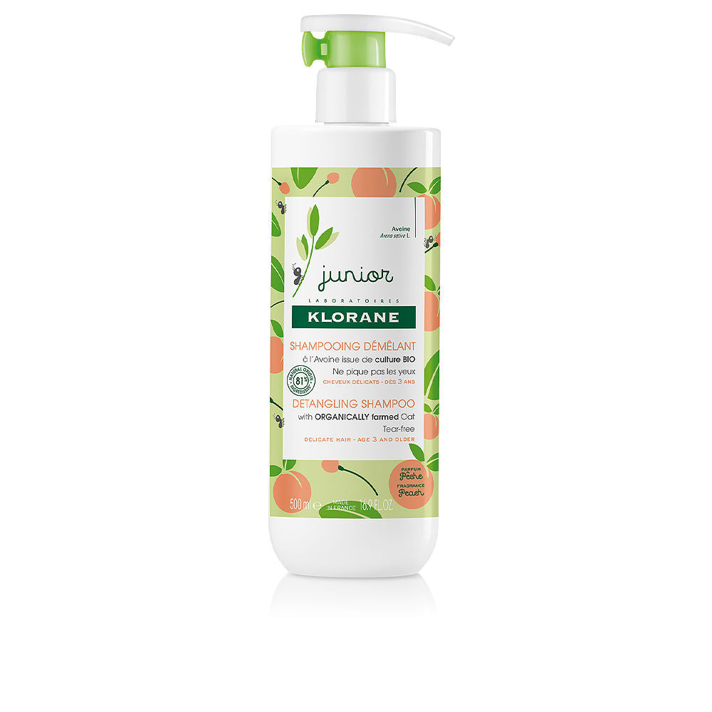 KLORANE JUNIOR peach detangling shampoo 500 ml