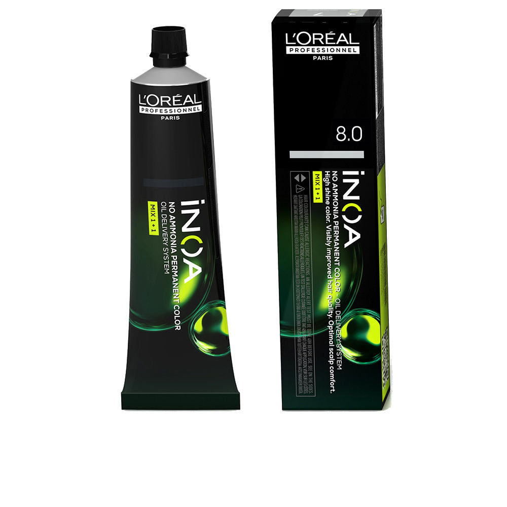 L'ORÉAL PROFESSIONNEL PARIS INOA no ammonia permanent color #8.0 60 gr