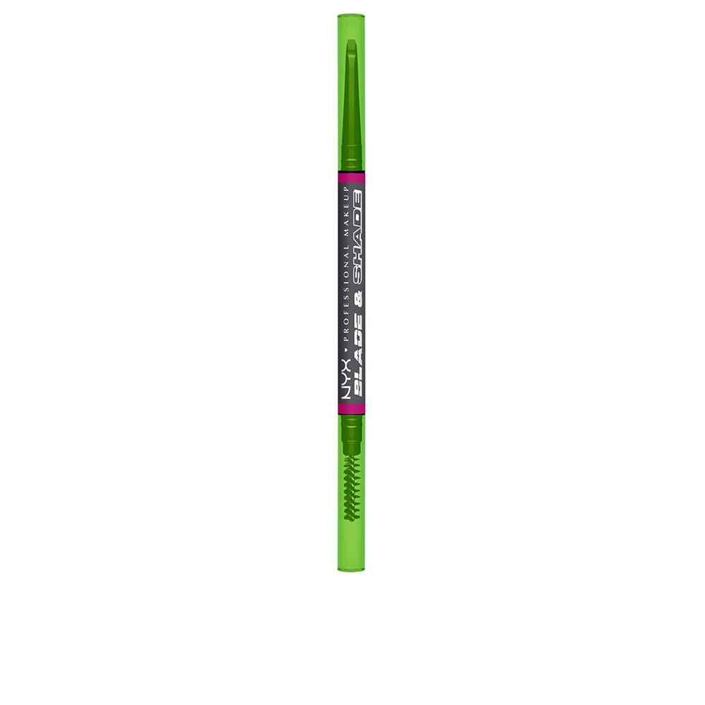 NYX PROFESSIONAL MAKE UP BLADE &amp; SHADE NANO eyebrow pencil #11-Grey 1 unit