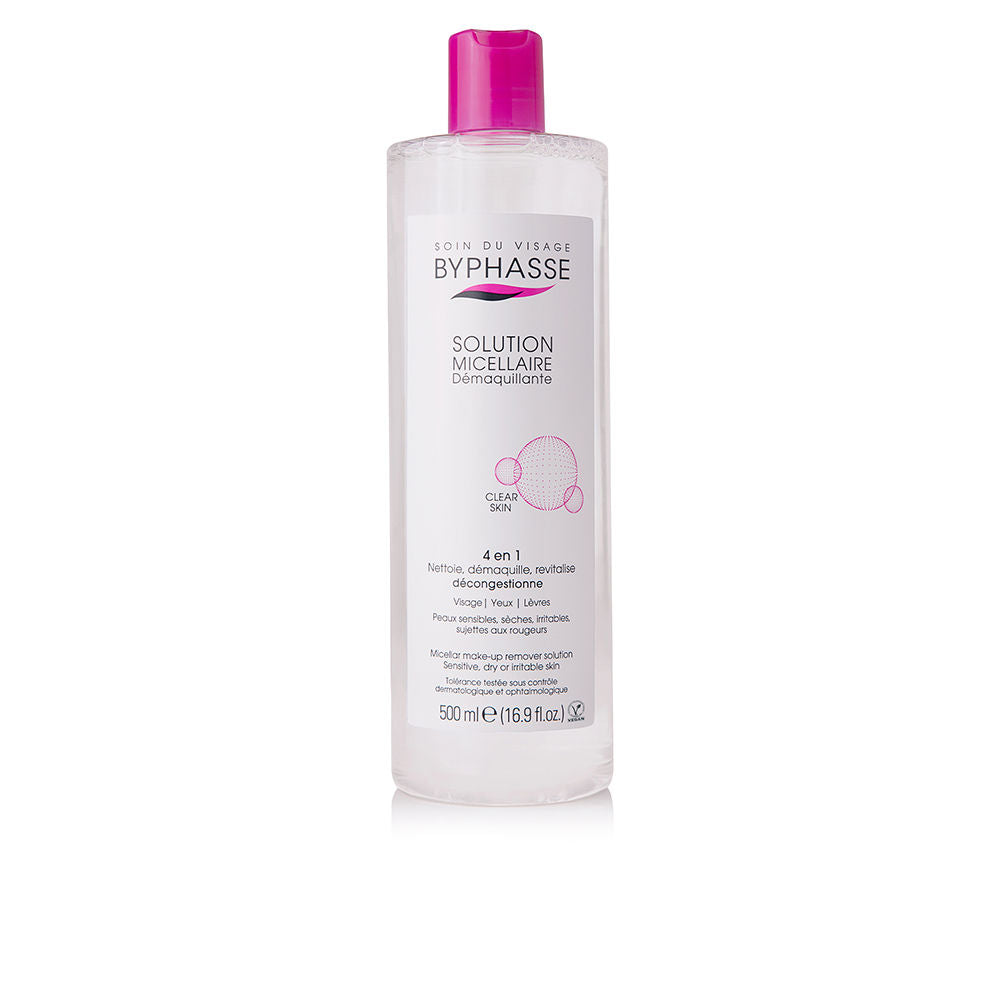 BYPHASSE Micellar solution makeup remover 500 ml
