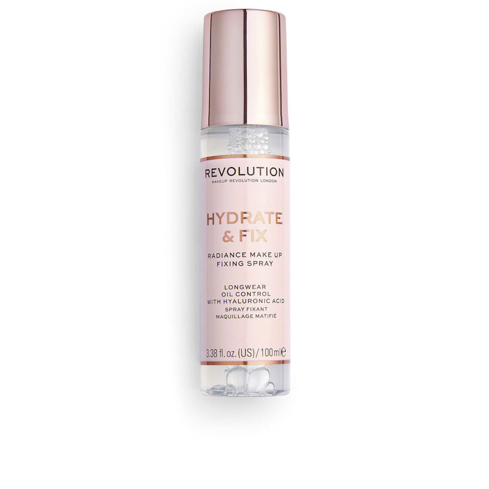 REVOLUTION MAKE UP HYDRATE &amp; FIX radiance make-up fixing spray 100 ml
