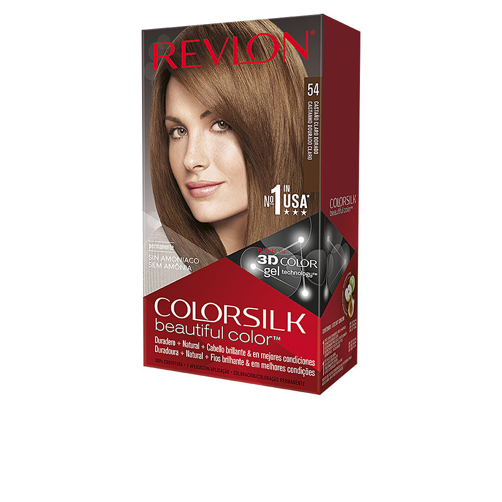 REVLON MASS MARKET COLORSILK tinte #54-castaño claro dorado 1 u