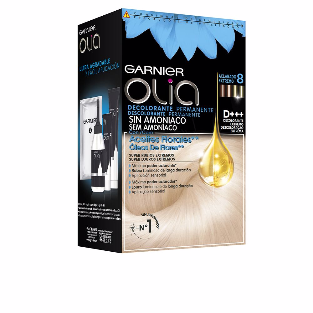 GARNIER OLIA decolorante permanente sin amoniaco #8-aclarado extremo 1 u